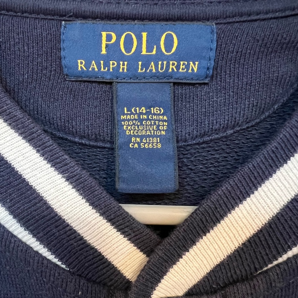 VINTAGE POLO RL VARSITY JACKET! - Picture 6 of 6